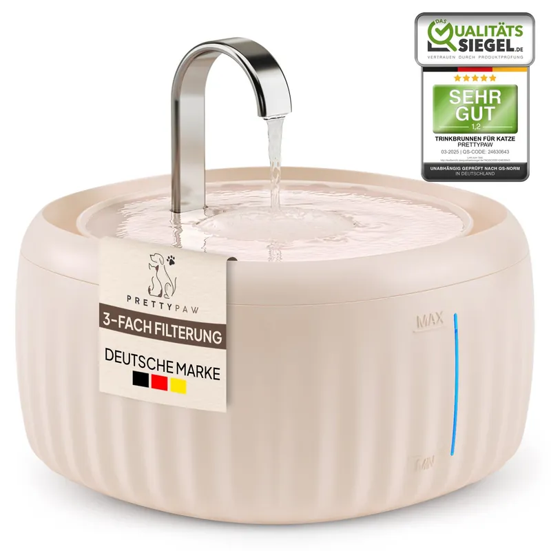 Jetzt Kaufen Pretty Paw Trinkbrunnen AquaFlow beige
